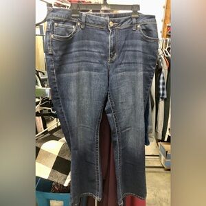 Maurices Dark Blue Straight Leg Jeans